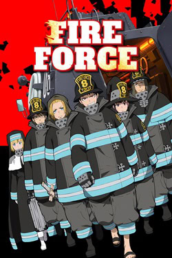 پوستر رسمی سریال Fire Force (2019)