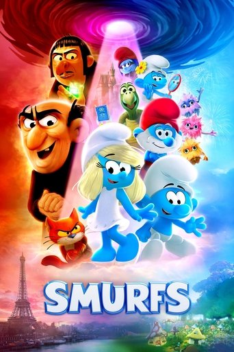 پوستر رسمی فیلم Smurfs (2025)