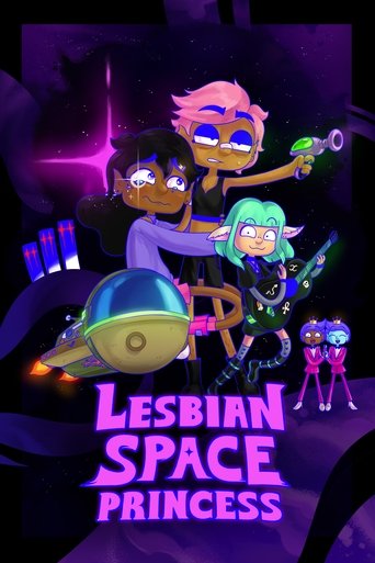 پوستر رسمی فیلم Lesbian Space Princess (2025)